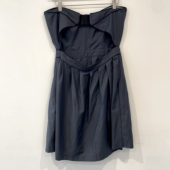 Valérie Dumaine Maura Dress strapless sweetheart neckline, made in Canada, sz M - Picture 4 of 16